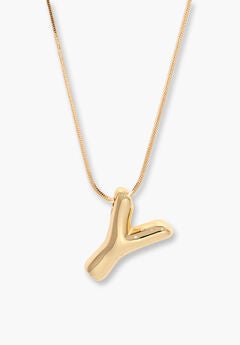 Pippa Bubble Initial Pendant