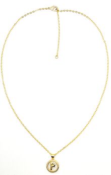 Lustre Initial Necklace