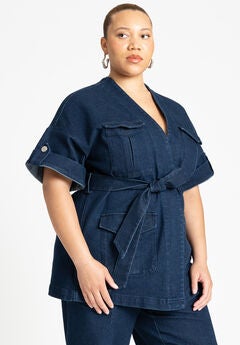 Patch Pocket Denim Jacket