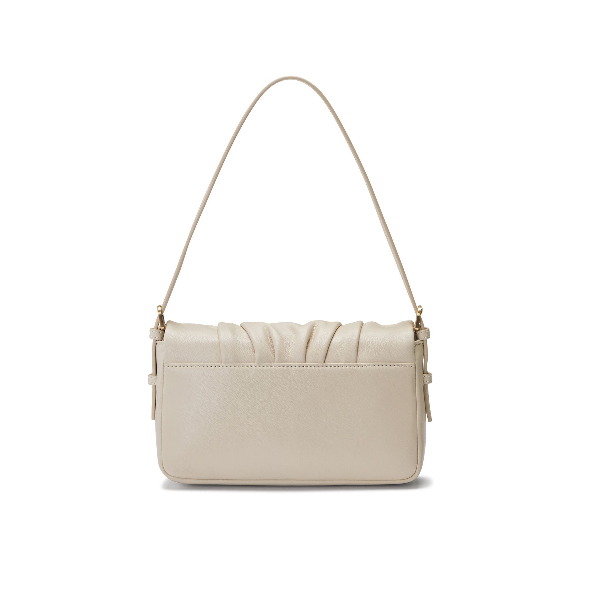 Bell Shoulder Medium Crossbody, VANILLA CREAM, alternate image number 3