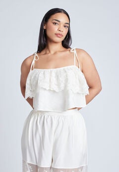 Camisole Lace Crop Top