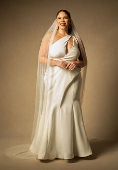 Bridal by ELOQUII Tulle Gown with Slit