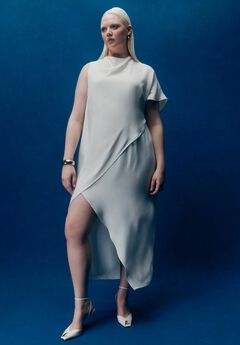 Asym Relaxed Maxi Dress