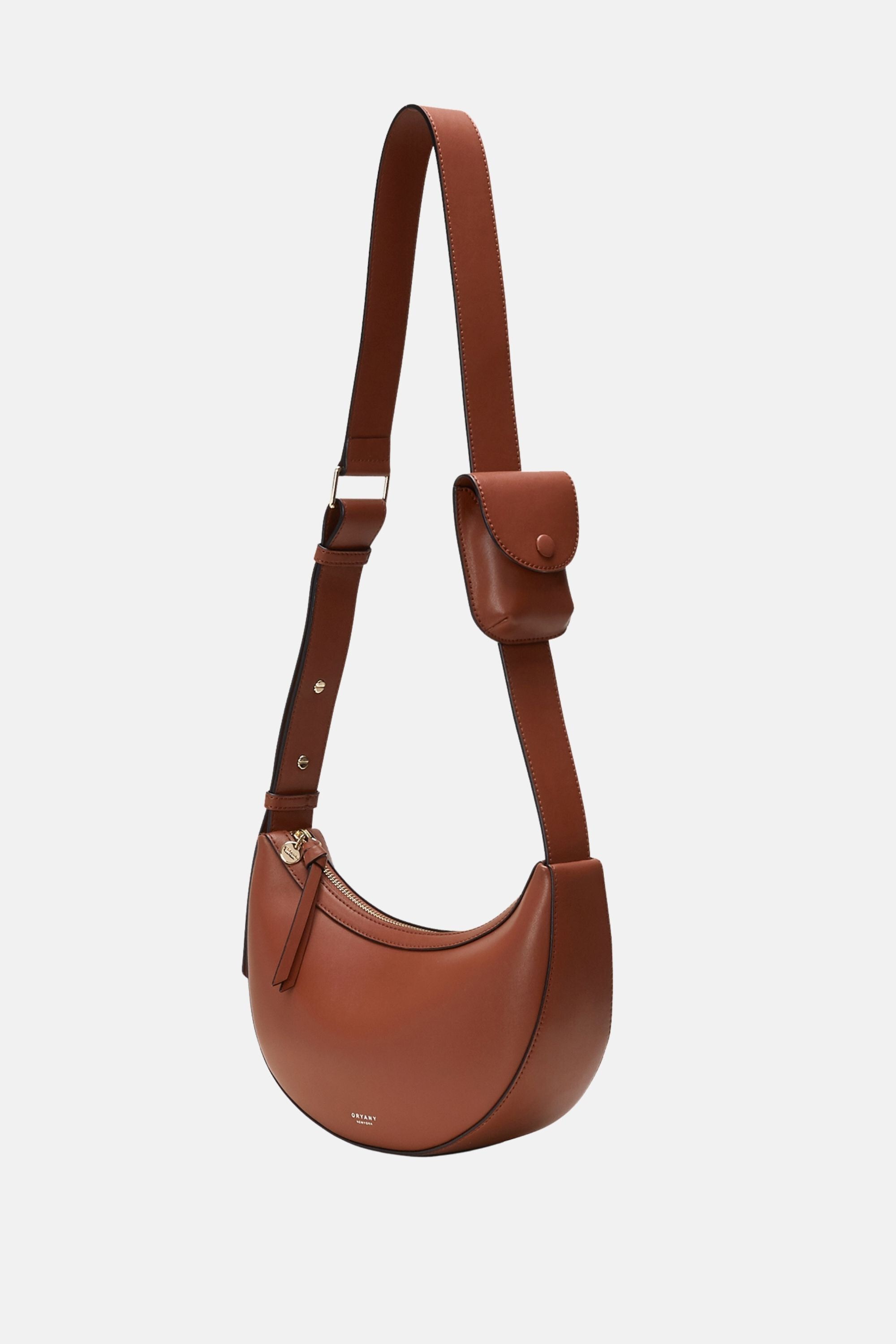 Rookie Crossbody Medium- Space Blue, TOFFEE TAN, alternate image number 2