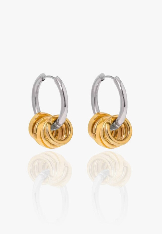 Cora Earrings, GOLD, hi-res image number null