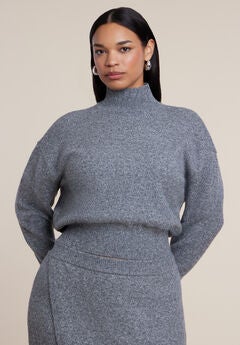 Reversible Cutout Sweater