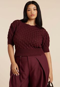 Bubble Stitch Sweater