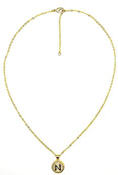 Lustre Initial Necklace
