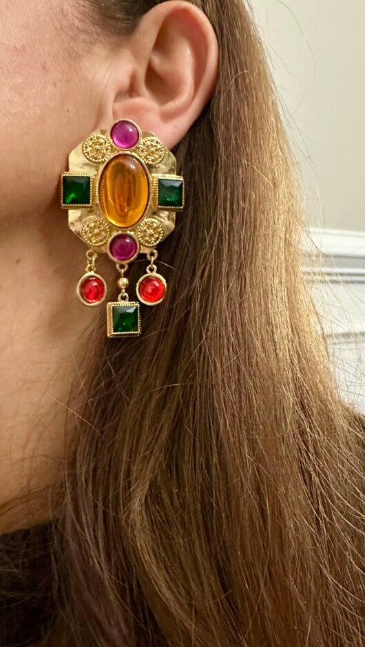 Edele Earrings, GOLD MULTI, alternate image number 1