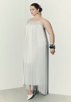 Fringe Maxi Dress