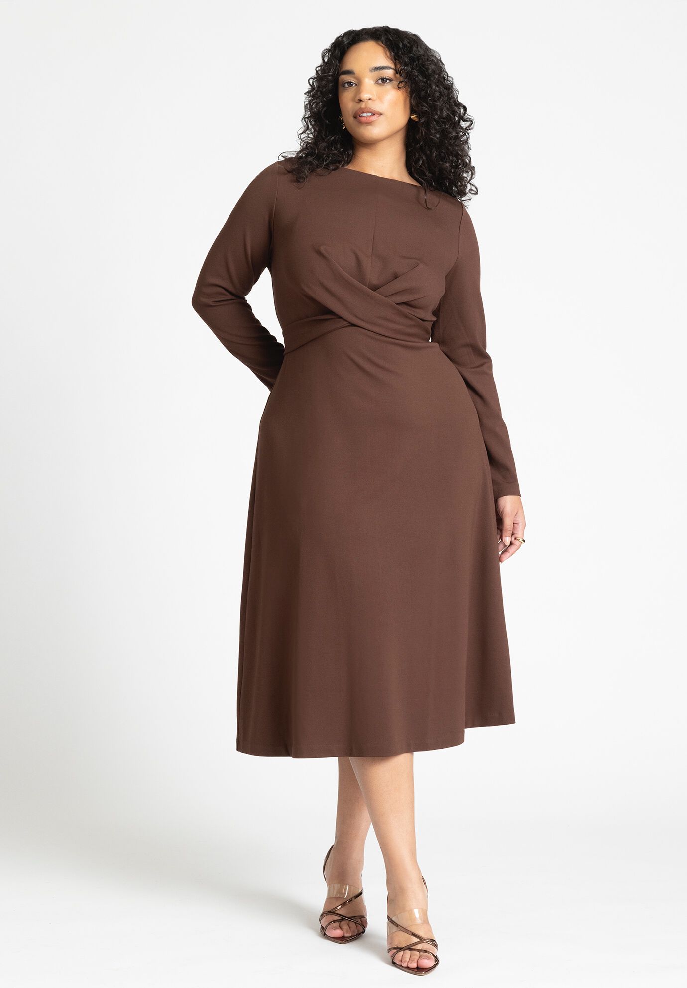 Plus size casual work dresses discount
