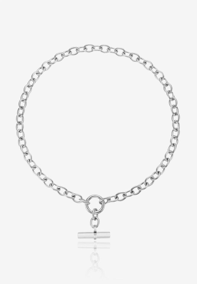 Kaz Necklace, SILVER, hi-res image number 0