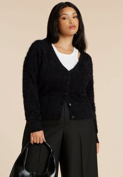 Fuzzy Cardigan