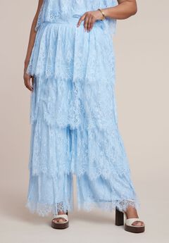 Tiered Lace Pant