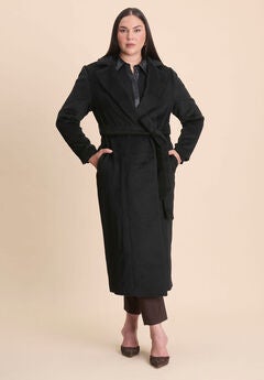 Belted Flyaway Coat