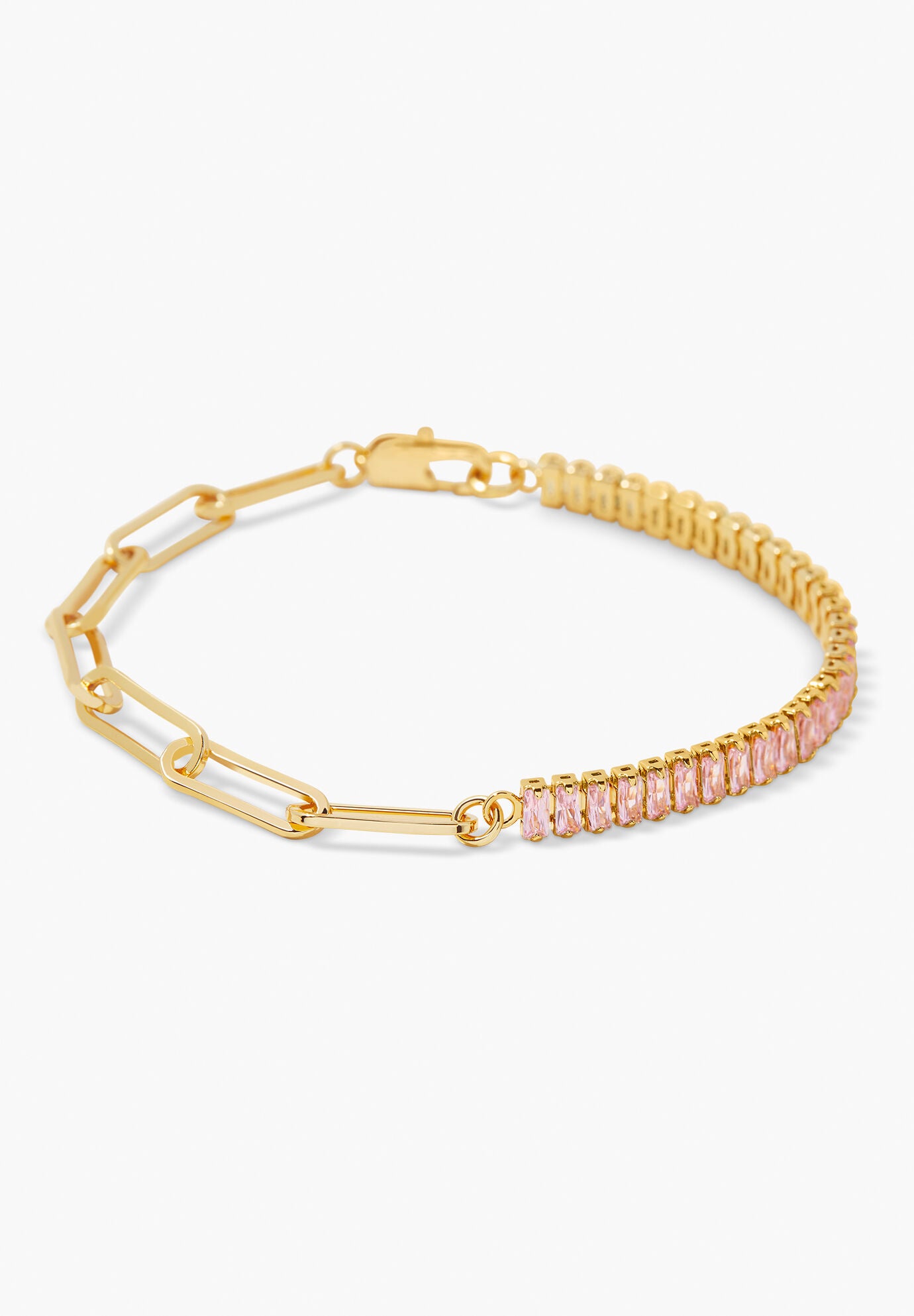 Priya Birthstone Tennis Bracelet, OCTOBER, hi-res image number 0