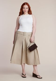 Combo Dress With Belt