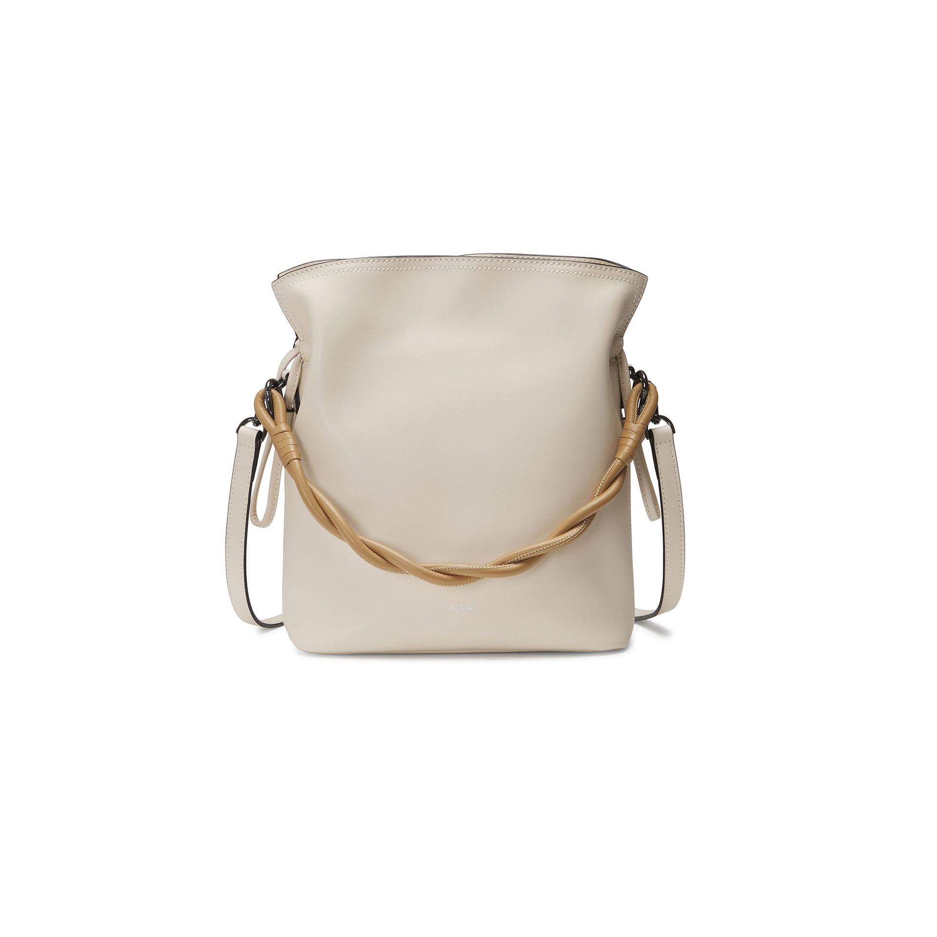 Madeleine Bucket Medium Crossbody, CREAM, alternate image number 1