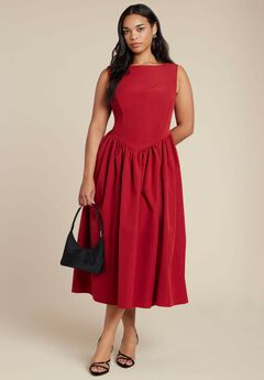 Plus Size Red Formal Evening Dresses