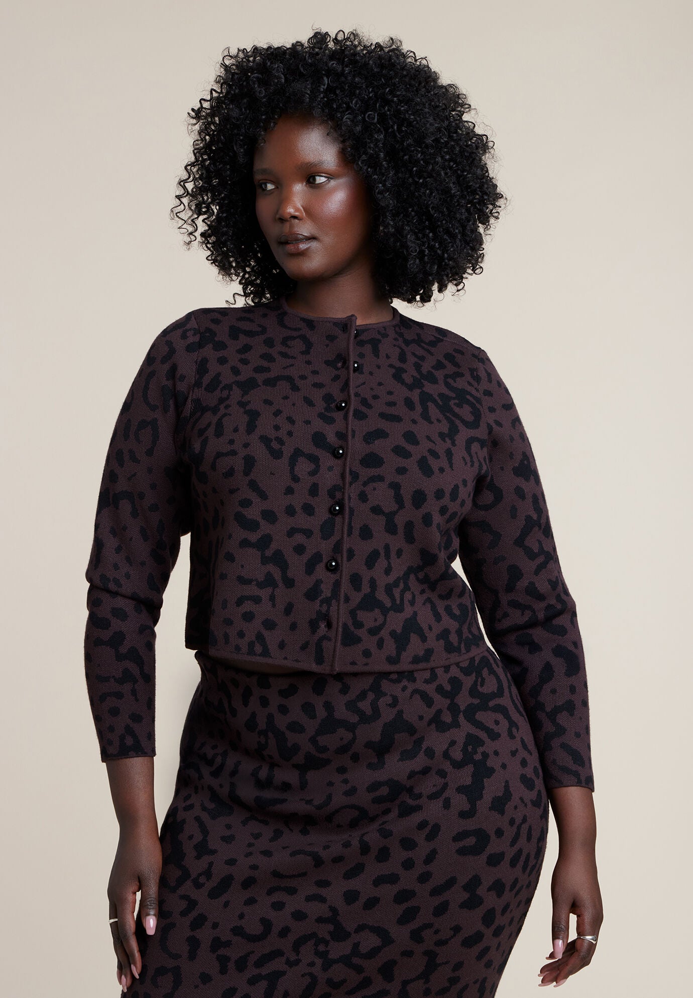 Intarsia Cardigan