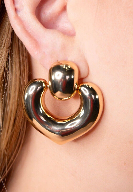 Georgia Earrings, GOLD, alternate image number 1