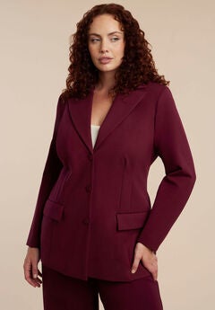Plus Size Lightweight Blazers