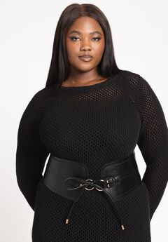 Tie Front Corset Belt