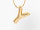 Pippa Bubble Initial Pendant, Y, alternate image number 1