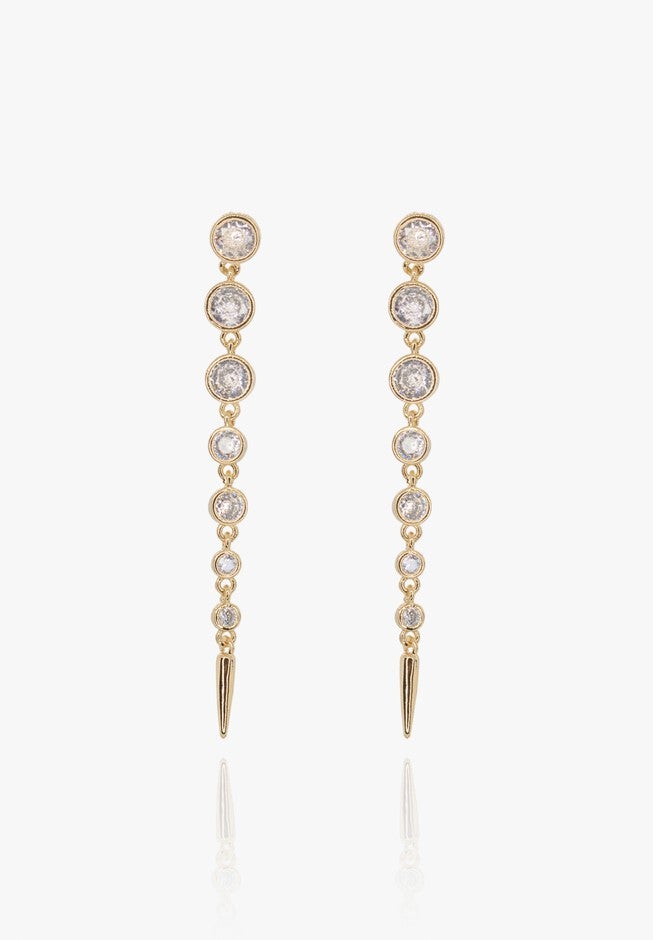 Raine Earrings, GOLD, hi-res image number 0
