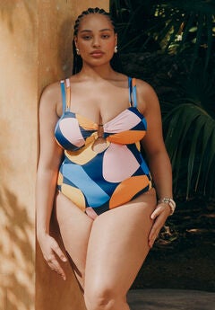 Hardware One-Piece Swim Suit
