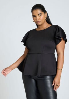 Stylish Plus Size Peplum Tops