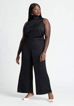 Flare Leg Pull On Pant
