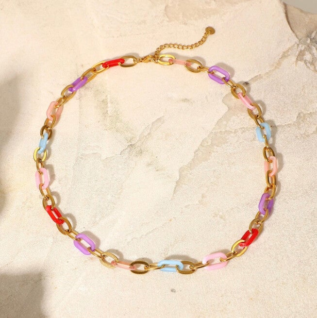 Stella Necklace, GOLD MULTI, alternate image number 1