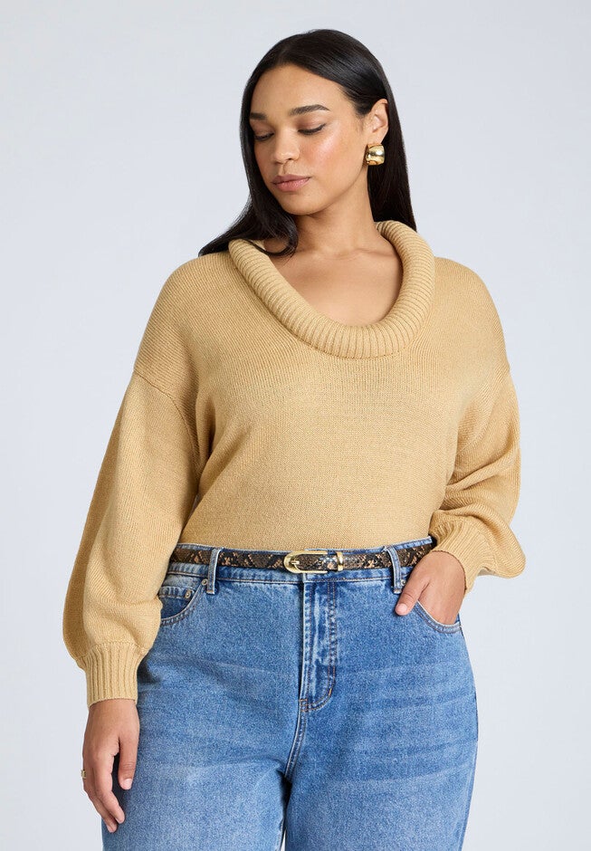 Skinny Snake Print Belt, BROWN, hi-res image number 0