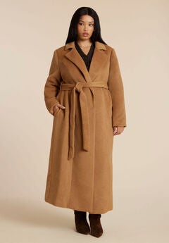 Belted Flyaway Coat
