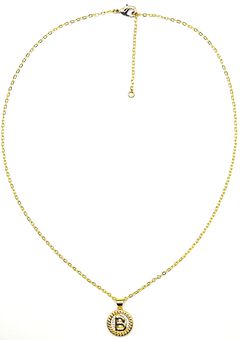 Lustre Initial Necklace