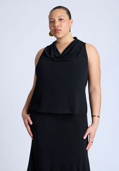 Cowl Halter Top