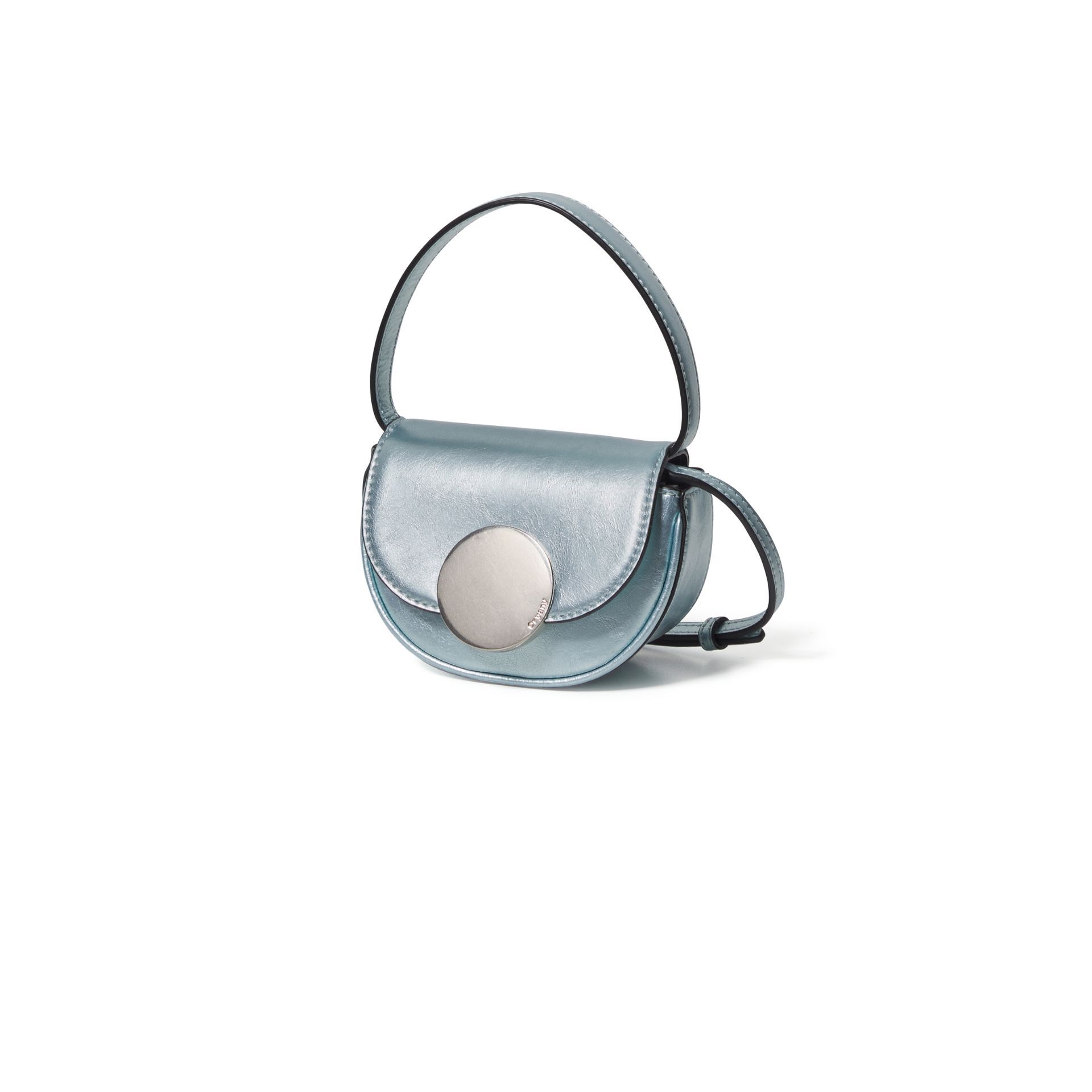 Lottie Petite Mini Crossbody, BLUE SILVER, alternate image number 2