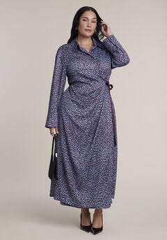 Wrap Detail Maxi Dress