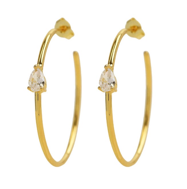 Cristina Earrings, GOLD, hi-res image number 0