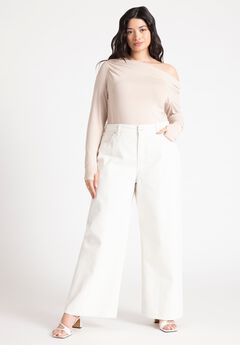 Plus Size Long Jeans
