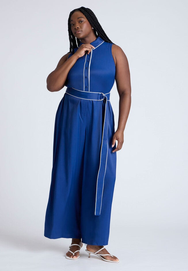 Tennis Jumpsuit , ESTATE BLUE, hi-res image number null