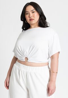Plus Size White Summer Tops