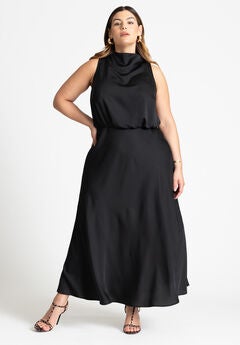Full-Figure Maxi Dress