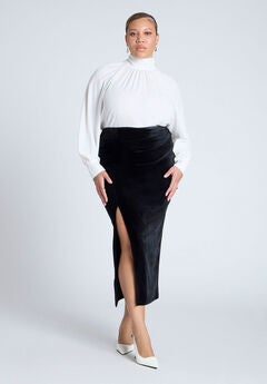Plus Size Maxi Bodycon Skirts