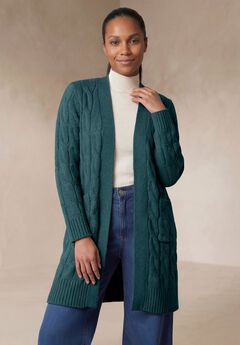 Cable Duster Sweater