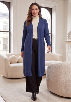 Carefree Cashmere Duster Sweater