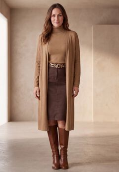 Carefree Cashmere Duster Sweater