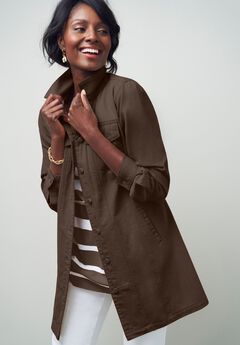 Plus Size Long Vests