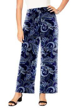 Everyday Stretch Knit Wide Leg Pant